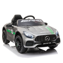 Load image into Gallery viewer, iRerts Gray 12 Volt Battery Powered Mercedes Ride on Car with Remote Control, Electric Kids Ride On Car for Boys Girls 3 4 5