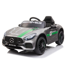 Load image into Gallery viewer, iRerts Gray 12 Volt Battery Powered Mercedes Ride on Car with Remote Control, Electric Kids Ride On Car for Boys Girls 3 4 5