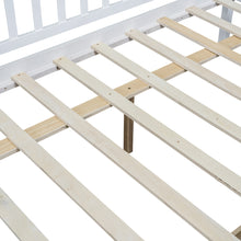 Load image into Gallery viewer, iRerts Daybed with Storage Drawers, Wood Full Daybed Frame for Kids Teens Adults, Full Size Daybed Frame with Fence Guardrails, Full Size Platform Bed Frame for Bedroom, No Box Spring Needed, White