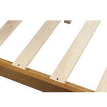 Load image into Gallery viewer, iRerts Wood Full Bed Frame, Full Platform Bed Frame with Headboard, Modern Full Size Platform Bed Frame with Slat Support, Full Size Bed Frame No Box Spring Needed for Bedroom Apartment, Light Brown