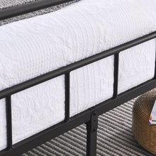 Load image into Gallery viewer, iRerts King Bed Frame with Headboard, Metal King Platform Bed Frame for Kids Teens Adults, Heavy Duty King Size Bed Frame No Box Spring Needed, Easy to Assemble, Black