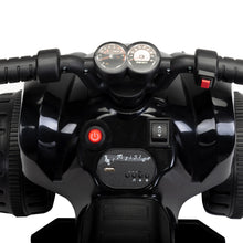 Load image into Gallery viewer, iRerts Kids Ride on ATV, 6V Ride on Toys with Music, LED Lights and Spray Device, Battery Powered Kids Electric Quad Car, Kids Ride-on Cars for Toddlers 3-5 Year Old Boys Girls Gifts, Black