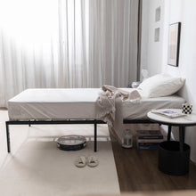 Load image into Gallery viewer, iRerts Metal Twin Platform Bed Frame, Heavy Duty Twin Bed Frame No Box Spring Needed, Bed Frame Twin XL Size with Metal Slat Support and Underbed Storage Space for Bedroom, Black