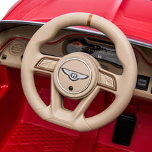 Load image into Gallery viewer, Ride On Toys with Remote Control, Licensed Bentley Mulsanne 12V Ride On Cars for Boys Girls, Electric Ride on Vehicle with Music, USB/MP3, LED Light, Battery Powered Electric Cars for Kids Gift, Red