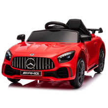 Load image into Gallery viewer, iRerts 12 Volt Ride on Toys for Toddlers, Licensed Mercedes Benz Ride On Car with Remote Control, Battery Powered Kids Electric Car with Music, USB/AUX/SD Ports, LED Lights, 4 Wheel Suspension, Red
