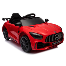 Load image into Gallery viewer, iRerts 12 Volt Ride on Toys for Toddlers, Licensed Mercedes Benz Ride On Car with Remote Control, Battery Powered Kids Electric Car with Music, USB/AUX/SD Ports, LED Lights, 4 Wheel Suspension, Red
