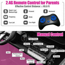 Load image into Gallery viewer, 2 Seater 24v Ride on Trucks, Toyota FJ40 Ride on Car with Remote Control, Battery Powered Ride on Toys with Bluetooth, FM Radio, USB Port and Music, Electric Cars for Kids Boys Girls Gift, Pink
