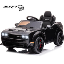 Load image into Gallery viewer, iRerts DG02 Dodge Challenger Boys Girls Kids Ride on Car Toys, SRT Electric 12V Battery Operated Riding Toys with Remote Control for Christmas Birthday Gift
