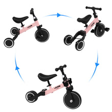 Load image into Gallery viewer, Kids Trike, 3 in 1 Tricycle for kids 2-5 Years Boys Girls, 3 Wheel Pedal Bike with EVA Wheel, Boys Girls Trikes with Adjustable Seat/Handle, Kids Tricycle Pedal Trike for Kids Birthday Gifts
