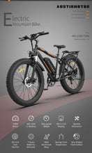 Load image into Gallery viewer, Electric Bike 26&quot;, iRerts Adult Electric Bicycle with Removable Battery and 3 Riding Modes, Lightweight Electric Bikes for Women Men, Commuter E-Bike Adult Electric Bike for Snow Beach City, Black
