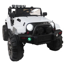 Load image into Gallery viewer, iRerts 12V Battery Powered Ride on Cars with Remote Control, Kids Ride on Trucks for Boys Girls with LED Lights, Music, Spring Suspension, 3 Speeds Ride on Toys for Toddlers Kids 2-6 Ages
