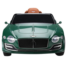 Load image into Gallery viewer, iRerts 12V Bentley Powered Ride on Cars, Kids Ride on Toys with Remote Control, TF Card Slot, AUX Input, USB Interface, Music and LED Light, Electric Vehicles for Kids Boys Girls Gifts, Green
