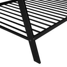 Load image into Gallery viewer, iRerts Metal Twin Size House Bed Frame, Kids Twin Bed Frame with Metal Slats, Kids Toddlers Tent Bed Frame Twin Size for Boys Girls, Twin Bed Frame No Box Spring Needed for Bedroom, Black
